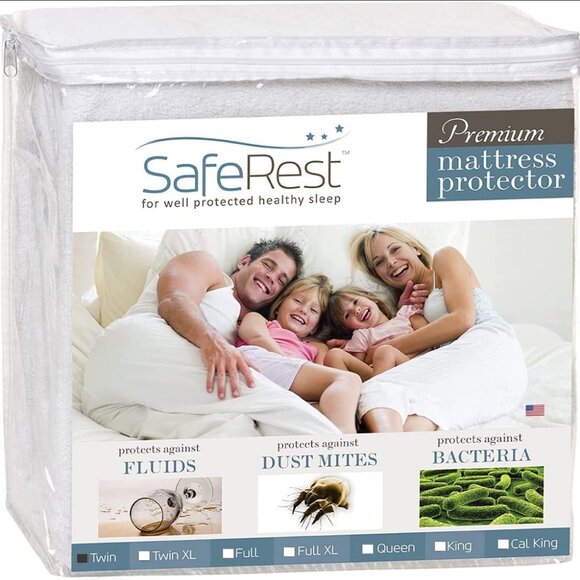 Twin Waterproof Premium Mattress Covers Protector - Picture 1 of 6
